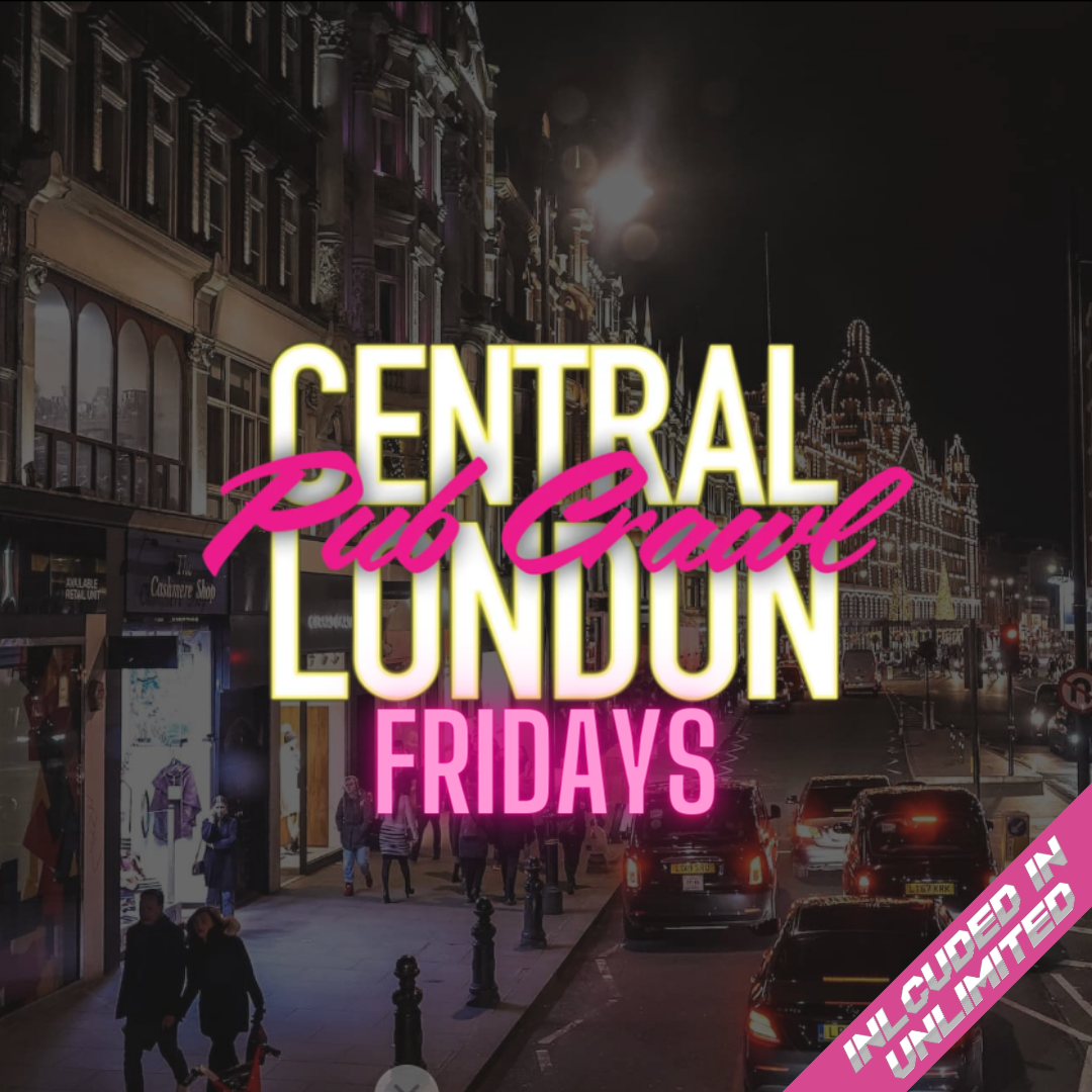 Central London Pub Crawl every Friday