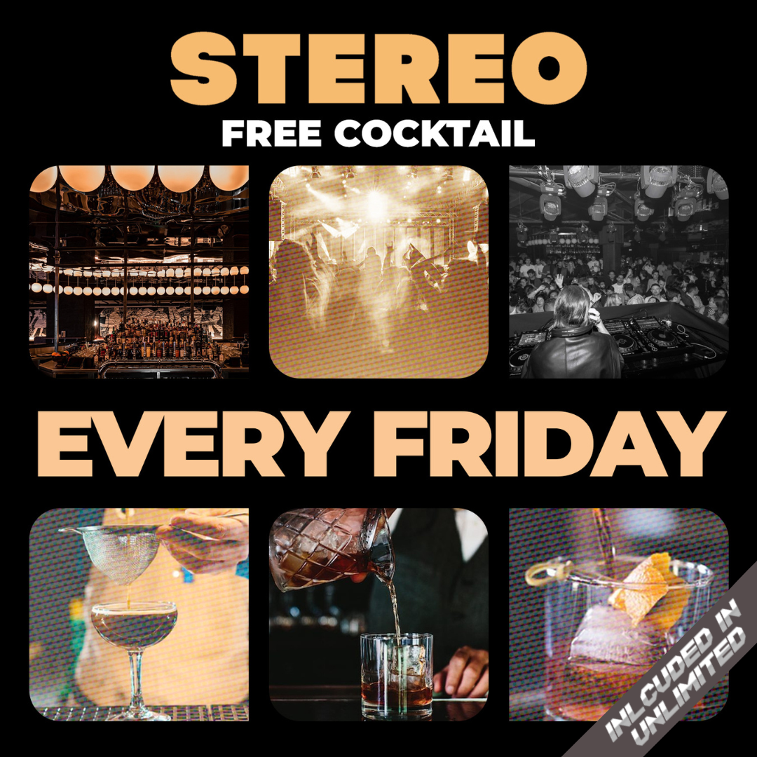 Stereo every Friday in Covent Garden Tickets